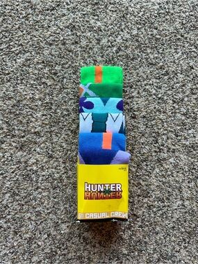 NWT HUNTER X HUNTER men’s crew socks six pack